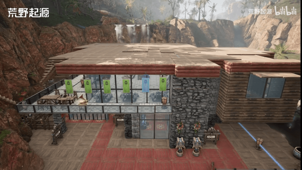 House in the new surival of Tencent Light of Motiram